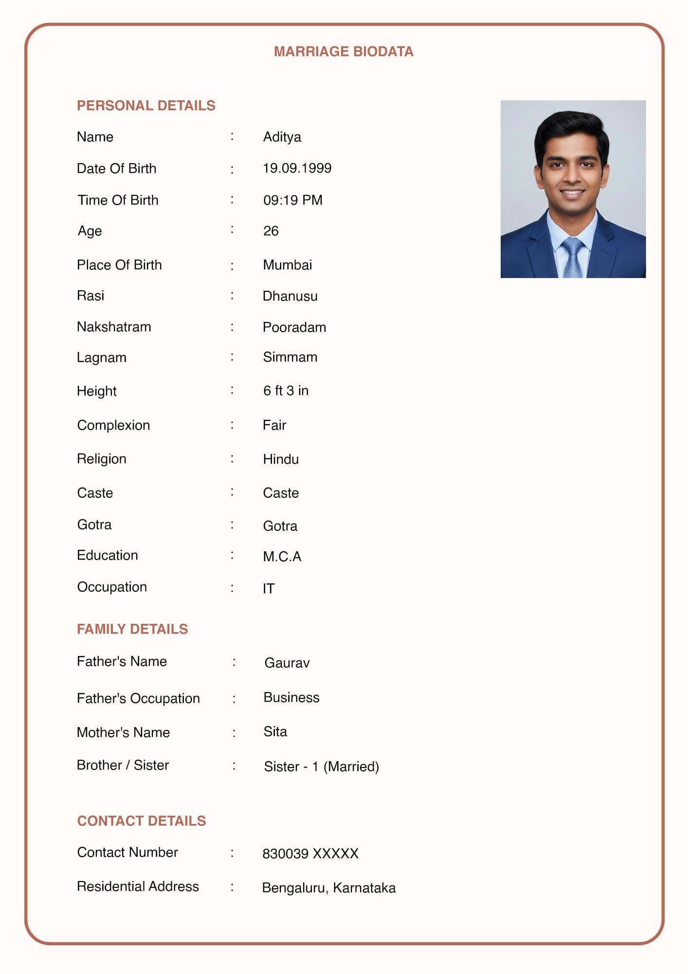 Biodata vs Resume: Why a Marriage Biodata Is a Different Document